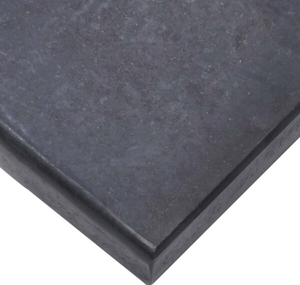 VidaXL Stojan na slunečník 40 x 28 x 4 cm žula [45069] Barva: Černá