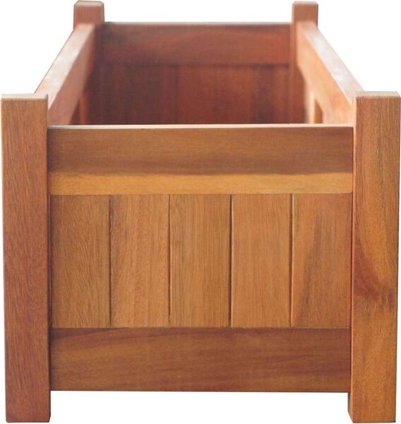 VidaXL Vyvýšené záhony 2 ks akáciové dřevo 100 x 30 x 25 cm [3057522]
