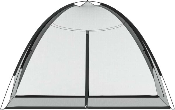 VidaXL Moskytiéra Mongolia s dvířky 220 síťovina 200x120x130 cm [4010042] Barva: Černá