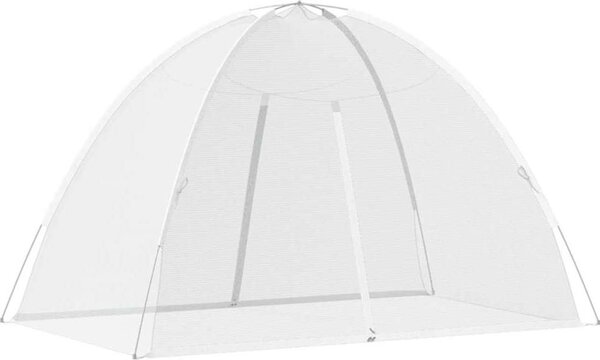 VidaXL Moskytiéra Mongolia s dvířky 220 síťovina 200x120x130 cm [4010042] Barva: Černá