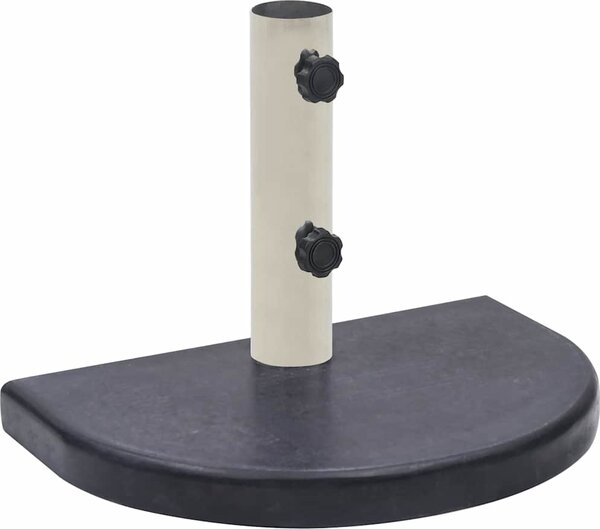 VidaXL Stojan na slunečník 40 x 28 x 4 cm žula [45069] Barva: Černá