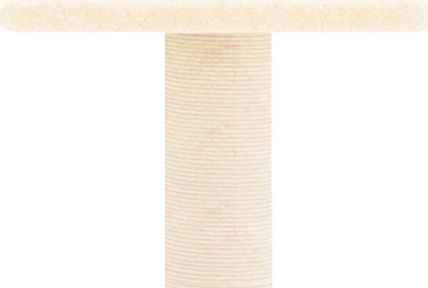 VidaXL Škrabadlo pro kočky se sisalovými sloupky 73 cm [172035] Barva: světle šedá