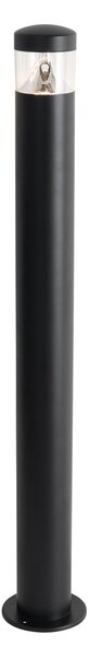 Moderní venkovní lampa černá 80 cm IP44 vč. LED - Roxy