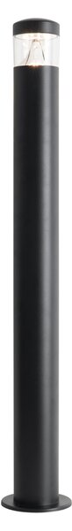 Moderní venkovní lampa černá 80 cm IP44 vč. LED - Roxy