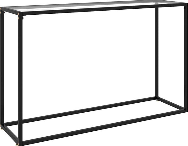 VidaXL Konzolový stolek 120 x 35 x 75 cm tvrzené sklo [322816] Barva: transparentní