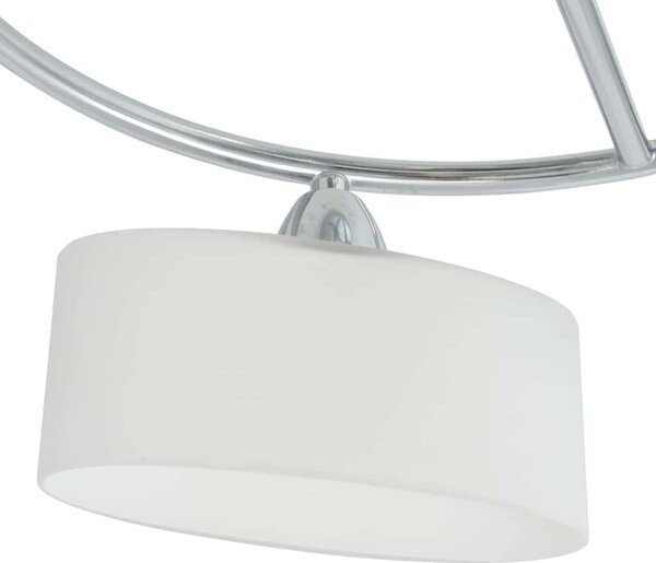 VidaXL Stropní svítidlo s eliptickými stínidly na 5 žárovek E14 200 W [50494]