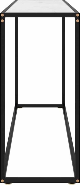 VidaXL Konzolový stolek 120 x 35 x 75 cm tvrzené sklo [322816] Barva: transparentní