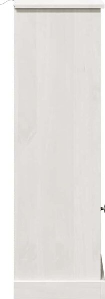VidaXL Koupelnová skříň VIGO Hnědá a medově hnědá 37 x 34 x 110 cm [4019112] Barva: bílá s patinou
