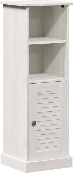VidaXL Koupelnová skříň VIGO Hnědá a medově hnědá 37 x 34 x 110 cm [4019112] Barva: bílá s patinou