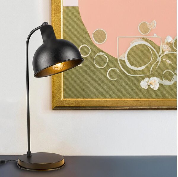 ONLI - Stolní lampa ISTANBUL 1xE27/22W/230V 50 cm černá
