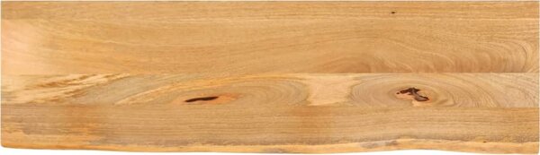 VidaXL Stolní deska živá hrana 110 x 20 x 2,5 cm masivní mangovník [370517] Barva: Přírodní
