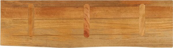 VidaXL Stolní deska živá hrana 110 x 20 x 2,5 cm masivní mangovník [370517] Barva: Přírodní