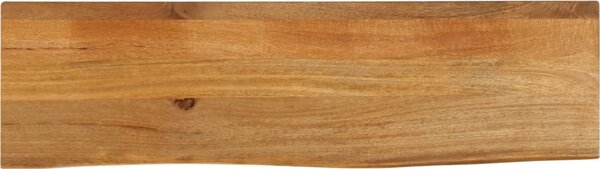 VidaXL Stolní deska živá hrana 110 x 20 x 2,5 cm masivní mangovník [370517] Barva: Přírodní