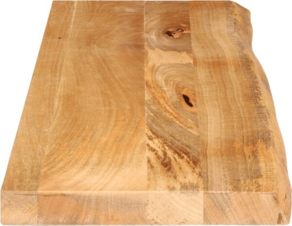 VidaXL Stolní deska živá hrana 110 x 20 x 2,5 cm masivní mangovník [370517] Barva: Přírodní