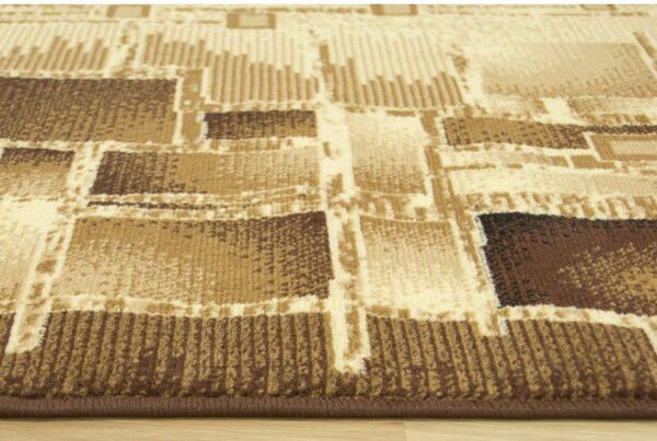 Makro Abra Moderní kusový koberec GOLD 191/12 hnědý Rozměr: 200x300 cm