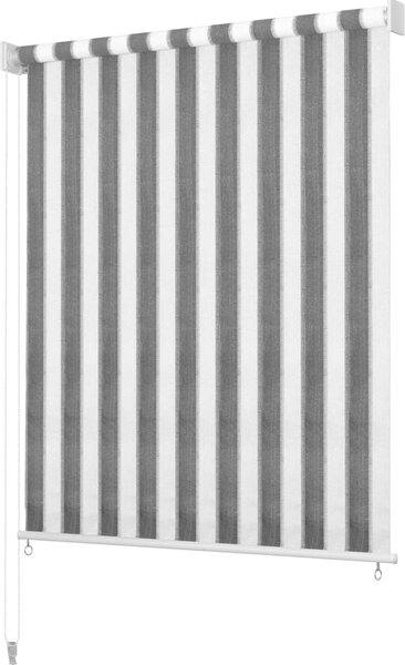 VidaXL Venkovní roletová žaluzie 90 % blokování UV 100 x 140 cm [43438] Barva: antracitová