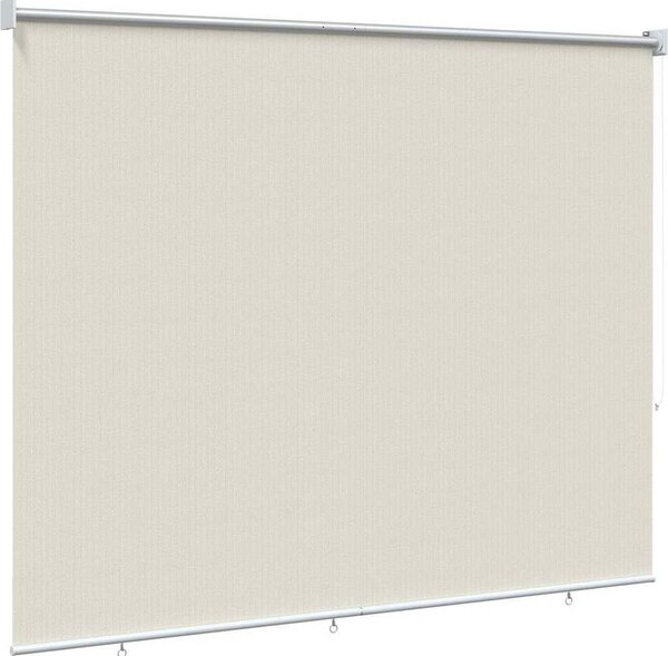 VidaXL Venkovní roletová žaluzie 90 % blokování UV 200 x 140 cm [43443] Barva: Béžová