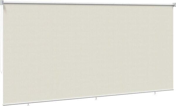 VidaXL Venkovní roletová žaluzie 90 % blokování UV 240 x 140 cm [43445] Barva: Béžová