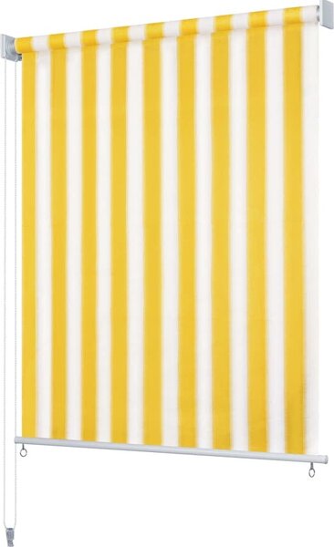 VidaXL Venkovní roletová žaluzie 90 % blokování UV 240 x 140 cm [43445] Barva: Béžová