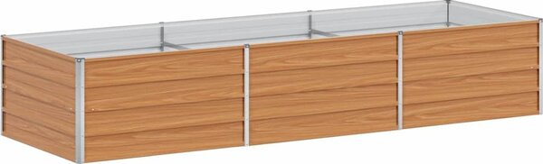 VidaXL Zahradní vyvýšený záhon Světle hnědá 240 x 80 x 45 cm [42017335]