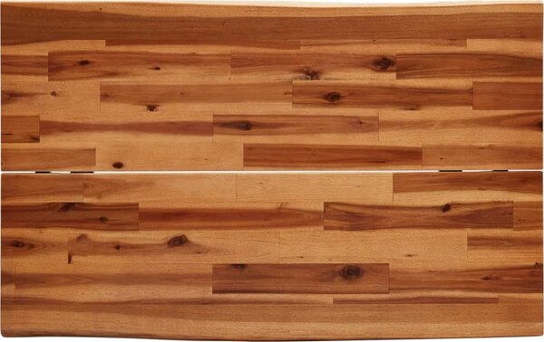 VidaXL Jídelní stůl s živou hranou 110x70x75 cm masivní akáciové dřevo [353288]