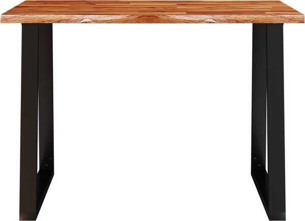 VidaXL Jídelní stůl s živou hranou 110x70x75 cm masivní akáciové dřevo [353288]
