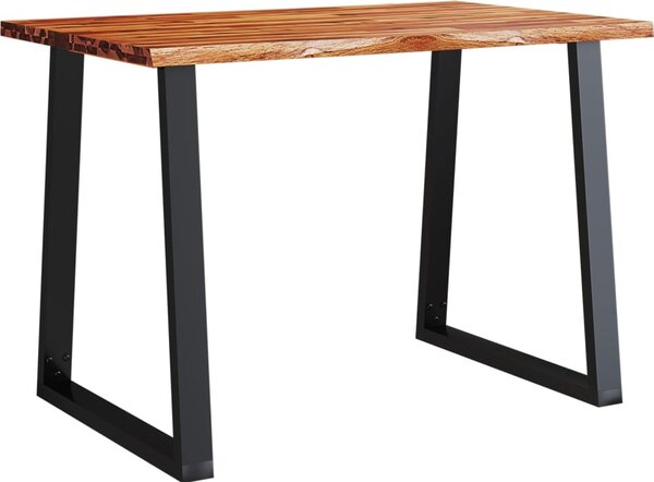 VidaXL Jídelní stůl s živou hranou 110x70x75 cm masivní akáciové dřevo [353288]