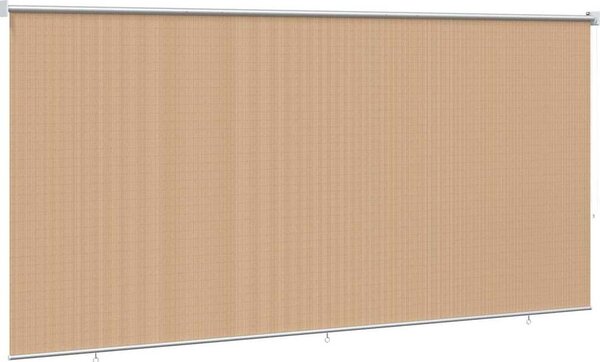 VidaXL Venkovní roletová žaluzie 90 % blokování UV 400 x 140 cm [312951] Barva: Modro-bílý pruh