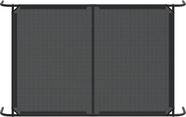 VidaXL Zvýšený pelíšek pro psy 150x90x20 cm Textilén a ocel [42000837] Barva: Šedá