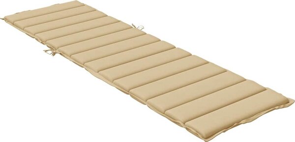 VidaXL Poduška na lehátko vínová melanž 200 x 60 x 4 cm textil [4002509] Barva: melanžová tmavě šedá