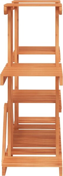 VidaXL Stojan na květiny 110 x 25 x 73 cm masivní jedlové dřevo [362854] Barva: Hnědá