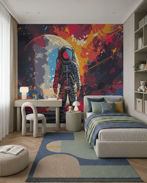 Fototapety Astronaut, Fototapety space, w08201 : uwalls.cz