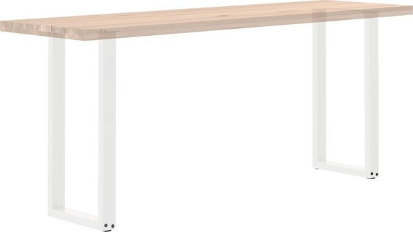 VidaXL Nohy konzolového stolku ve tvaru U, 2 ks, ocel, 28 x (72-73) cm, ocel [4013170] Barva: Černá