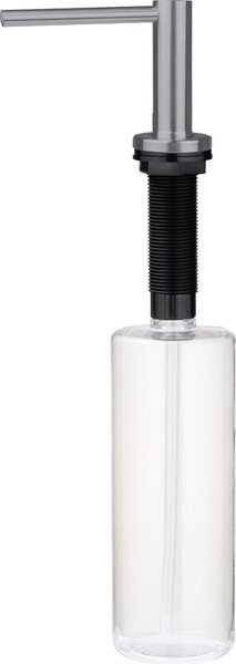 Deante Aster, dávkovač saponátu pre kuchynské drezy s dlhou výlevkou 500ml, grafitová, DEA-ZZZ_D0DD