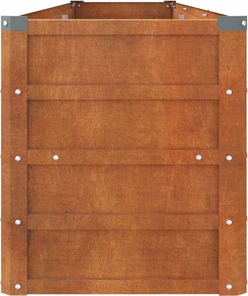 VidaXL Zahradní vyvýšený záhon rezavý 240 x 40 x 45 cm cortenová ocel [151954]