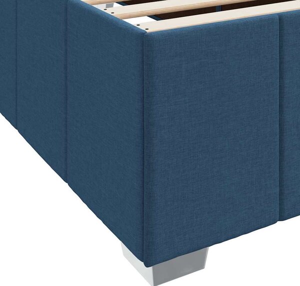 VidaXL Rám postele s matrací 120 x 190 cm textil [3398278] Barva: světle šedá