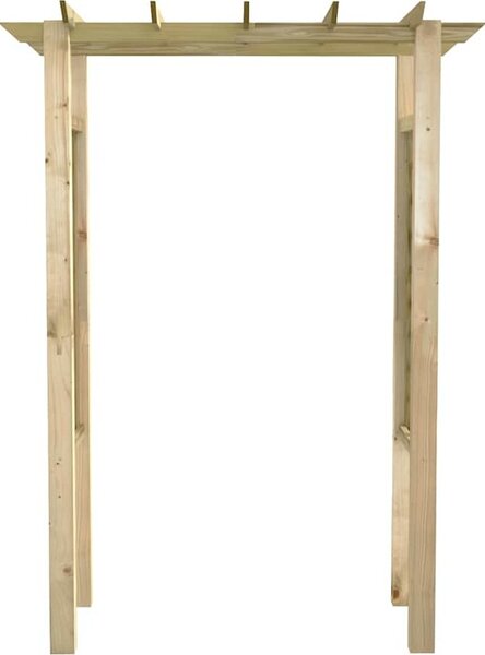 VidaXL Besídka / růžový oblouk 150x60x204 cm impregnované dřevo [41912]