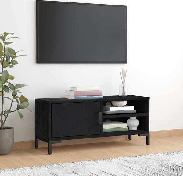 VidaXL TV stolek 90 x 30 x 40 cm masivní borové dřevo [349915] Barva: Hnědá