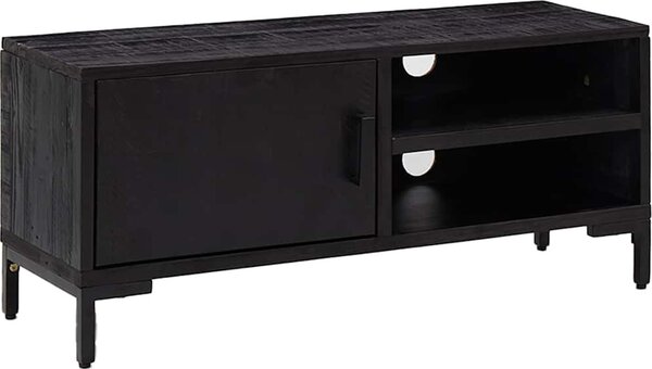 VidaXL TV stolek 90 x 30 x 40 cm masivní borové dřevo [349915] Barva: Hnědá