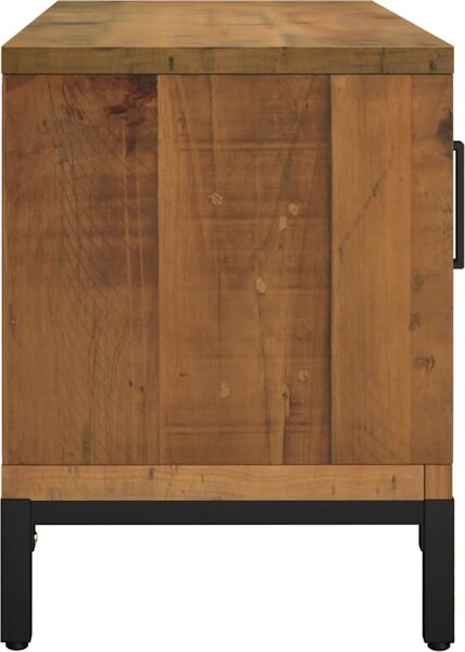 VidaXL TV stolek 90 x 30 x 40 cm masivní borové dřevo [349915] Barva: Hnědá