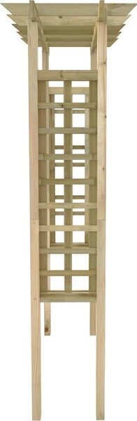 VidaXL Besídka / růžový oblouk 150x60x204 cm impregnované dřevo [41912]