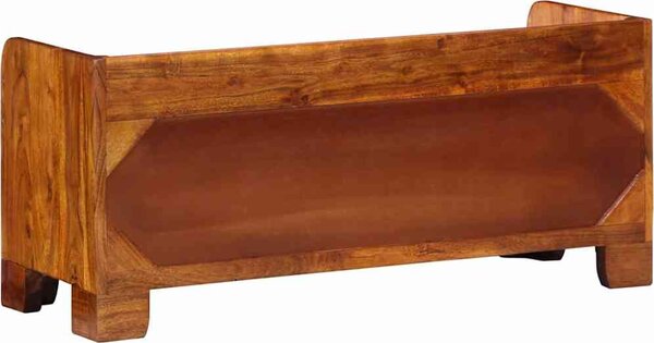 VidaXL Skříň na obuv Vícebarevný 90 x 35 x 40 cm Masivní akátové dřevo [4016514]