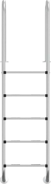 VidaXL Bazénový žebřík 54 x 38 x 211 cm nerezová ocel 304 [93460]