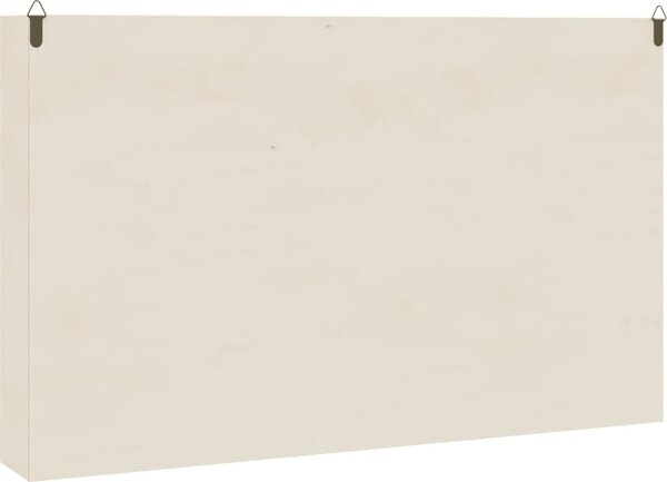 VidaXL Dřevěná sběratelská vitrína s dvířky 60 x 8,5 x 37 cm [4017386]