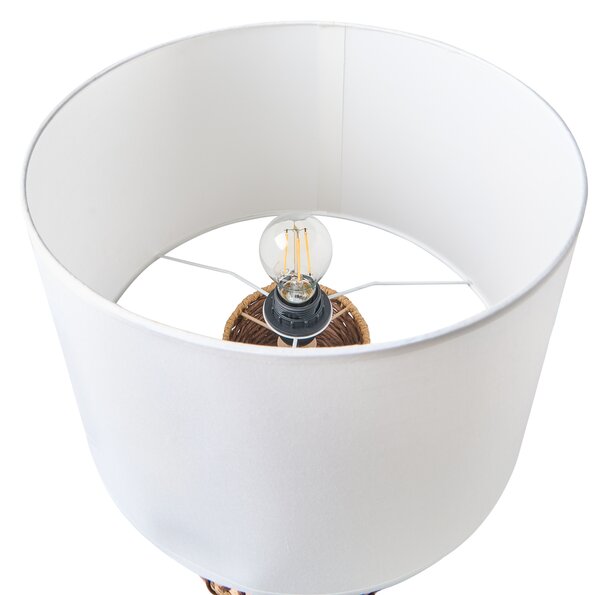 Stolní lampa RENARD Papírové lano Přírodní