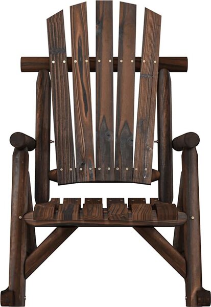 VidaXL Zahradní houpací křeslo 69 x 96 x 101 cm masivní smrkové dřevo [363345] Barva: Přírodní