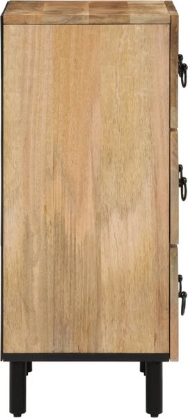 VidaXL Odkládací skříňky 3 ks 60x33x75 cm masivní mangovníkové dřevo [3206306]