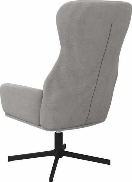 VidaXL Relaxační křeslo samet [341112] Barva: světle šedá