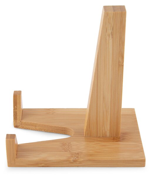 Držák na tablet Compactor Bamboo z bambusového dřeva - 9 x 12 x 13 cm