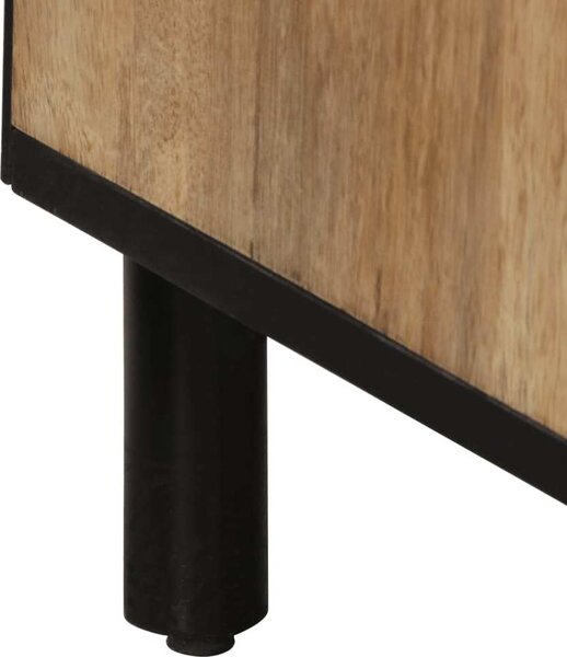 VidaXL Odkládací skříňky 3 ks 60x33x75 cm masivní mangovníkové dřevo [3206306]